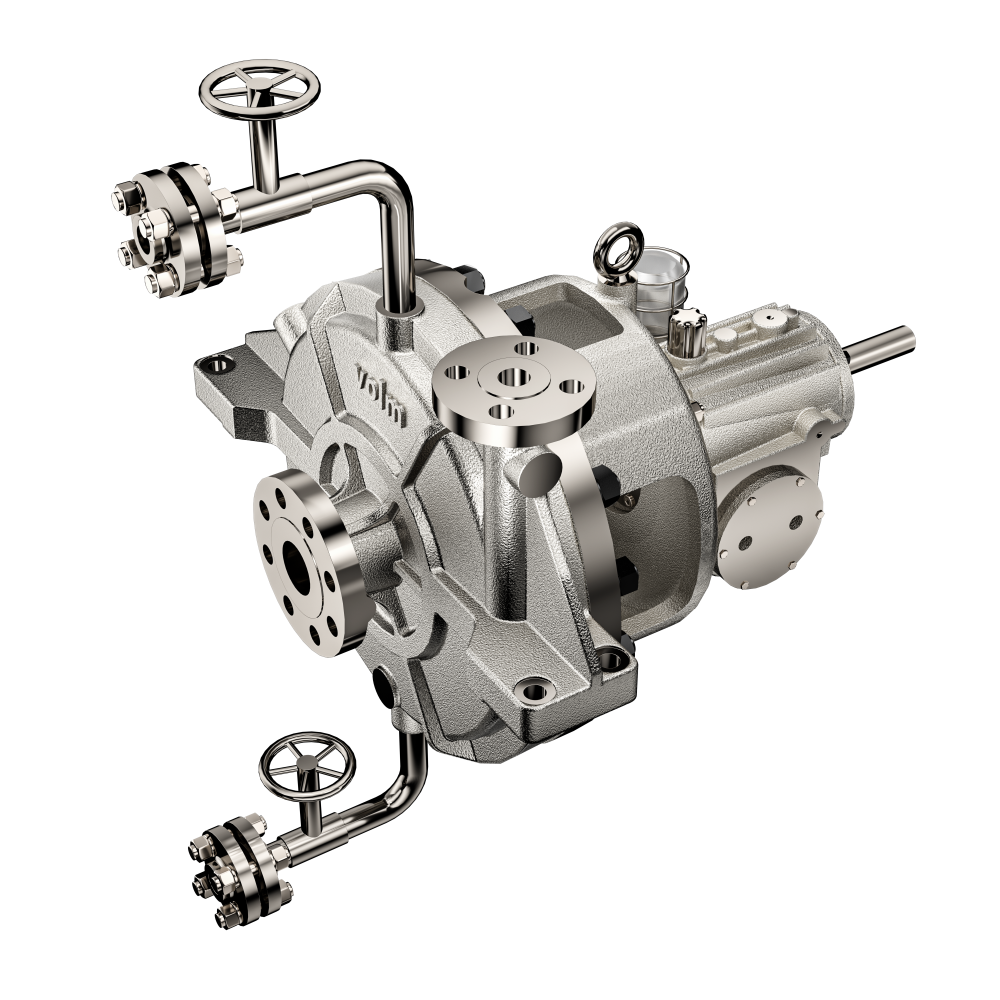 OH2型小流量、高揚程石油化工流程泵